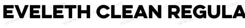 EVELETH CLEAN REGULA字体转换